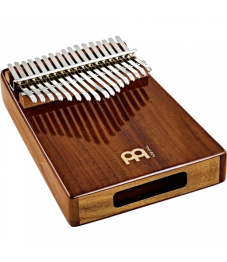 Meinl Kalimba 17-kielinen peukalopiano, Wah Wah, Acacia, sis kotelo ja viritysvasara