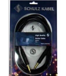 Schulz SLNP1 kaapeli, 6,3mm Neutrik Plug - 6,3 Neutrik Plug, Hopeapinnoitettu kuparisäieydin, 1m