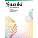 Suzuki Cello 1, Piano Accompaniment