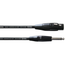 Cordial Silver Line Intro XLR-naaras / monoplugi 7,5m