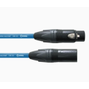 Cordial Mikrofonikaapeli, Neutrik XLR-XLR, 10m Sininen