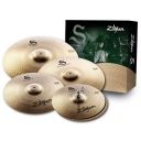 Zildjian S390 symbaalisarja, 14” Hihat, 16”, 18” med thin crash ja 20” medium ride